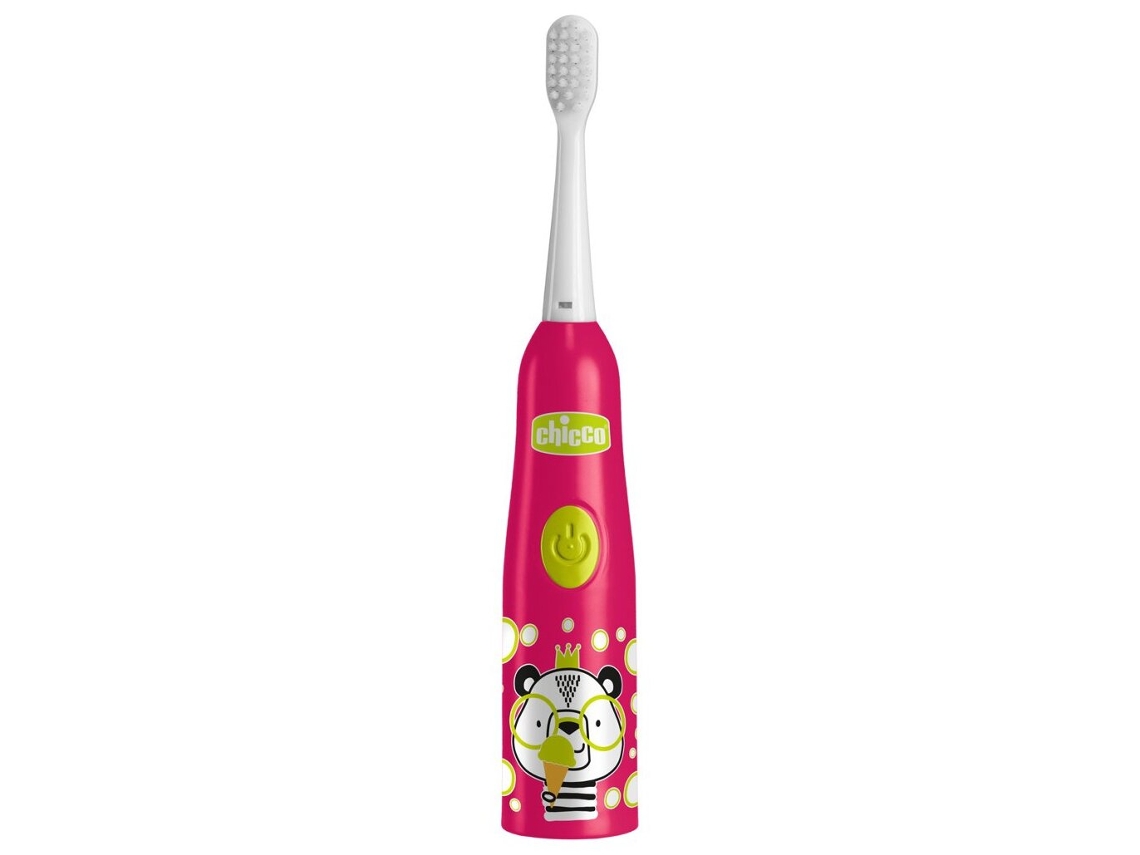 Escova de Dentes Elétrica Panda Rosa 36M 1 Unidade CHICCO