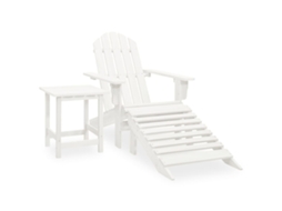 Garden Chair, Garden Chairs Vidaxl Branco Madeira (n/a)