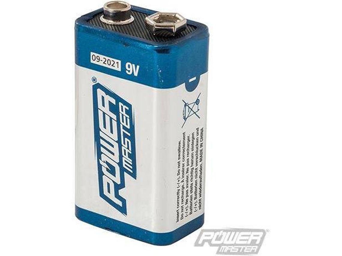 Pilha POWERMASTER Super Alcalina 9V