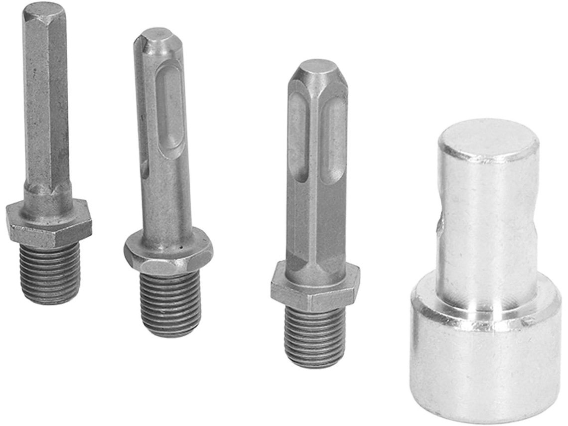 Adaptador Para Furadeira De Jardim, Mandril Redondo Versátil Em Aço