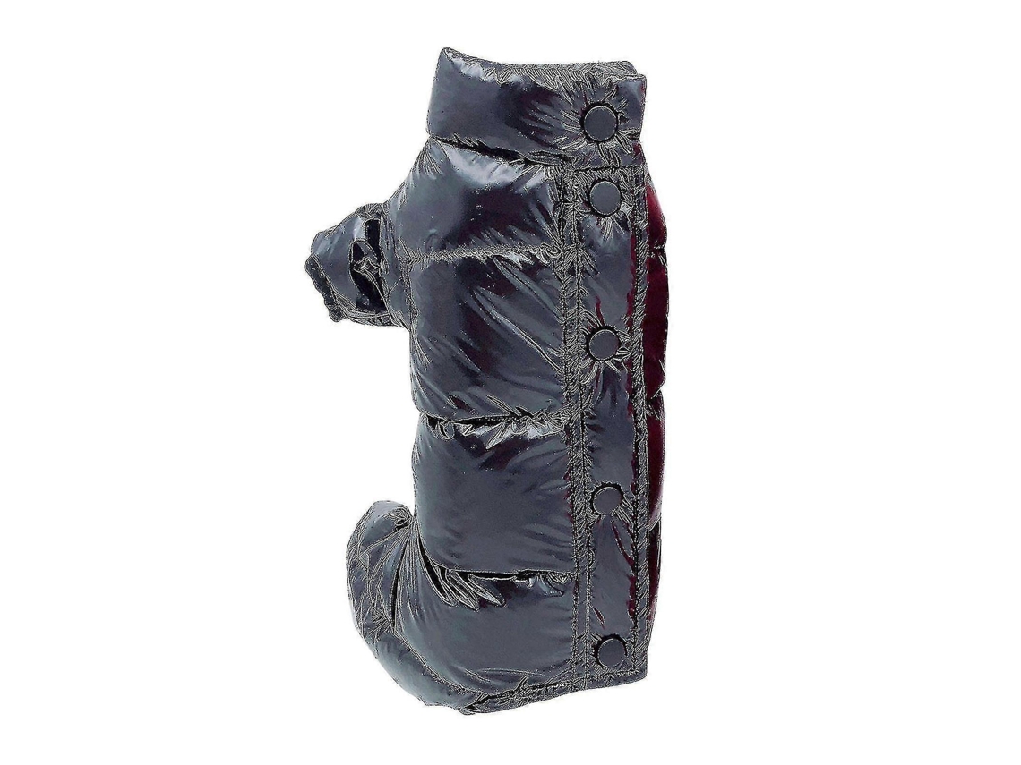 Roupa Para Animais Impermeável Acolchoada De Uma Cor Com Fivela