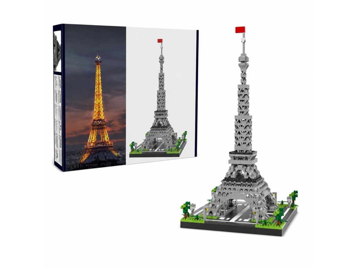 Modelo De Miniblocos De Construção (torre Eiffel)