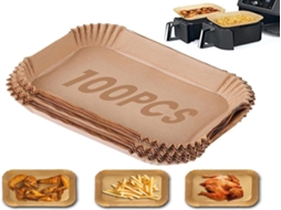 Lurelia Papel Para Air Fryer, 100 Unidades