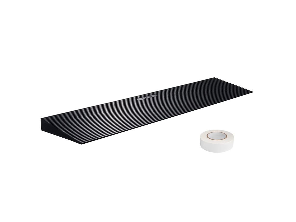 VEVOR 1 2Inch Rampa de Limite Cortável para Robô de Varredura Rampa para Cadeira de Rodas de Borracha Natural Larga de 35 4Inch