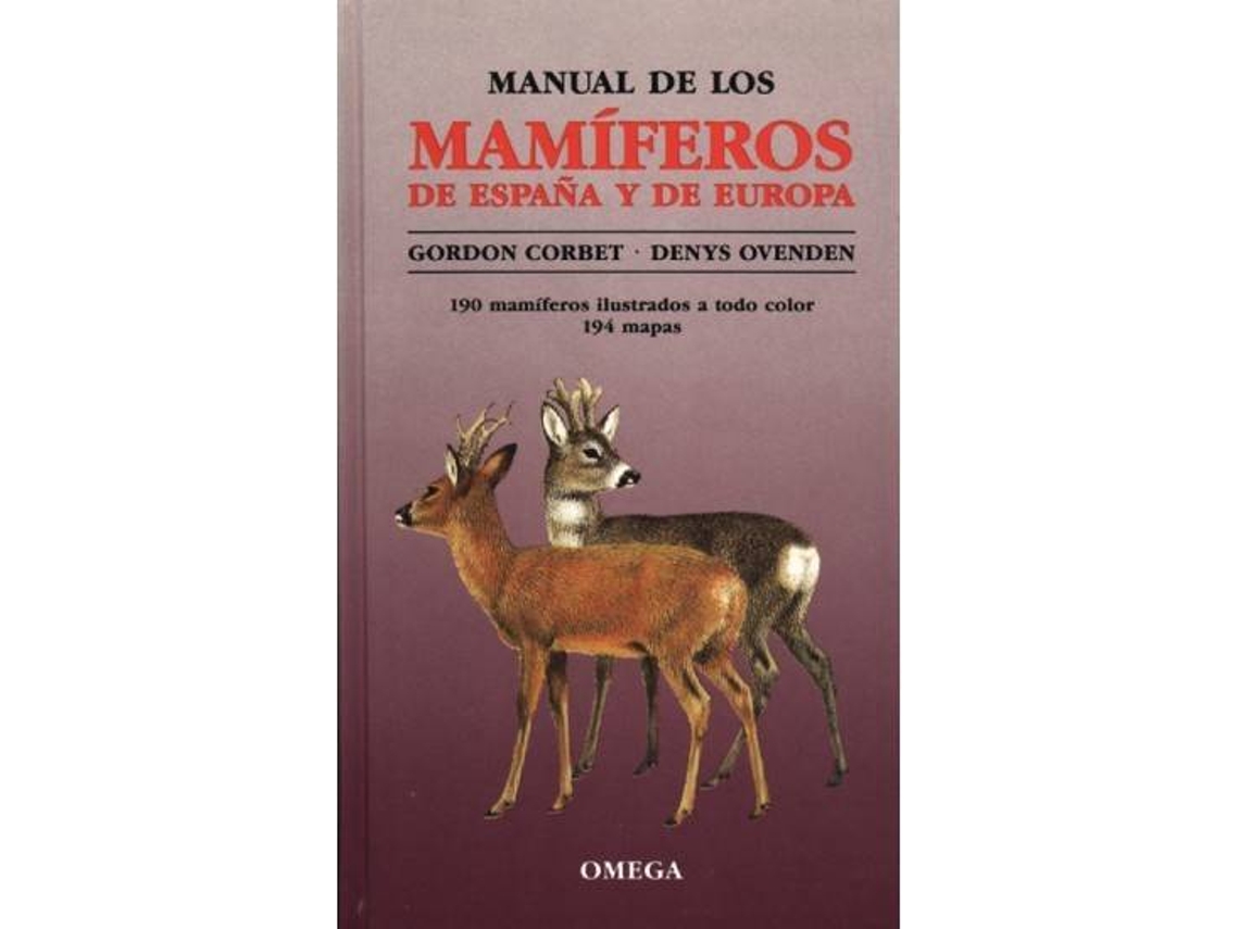 Livro Manual De Los Mamíferos De España Y De Europa de Gordon Corbet (Espanhol)