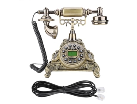 Telefone Antigo Retrô Europeu Vintage Ms 5501a, Imitação De Telefone Antigo Para Casa E Escritório Jillioper
