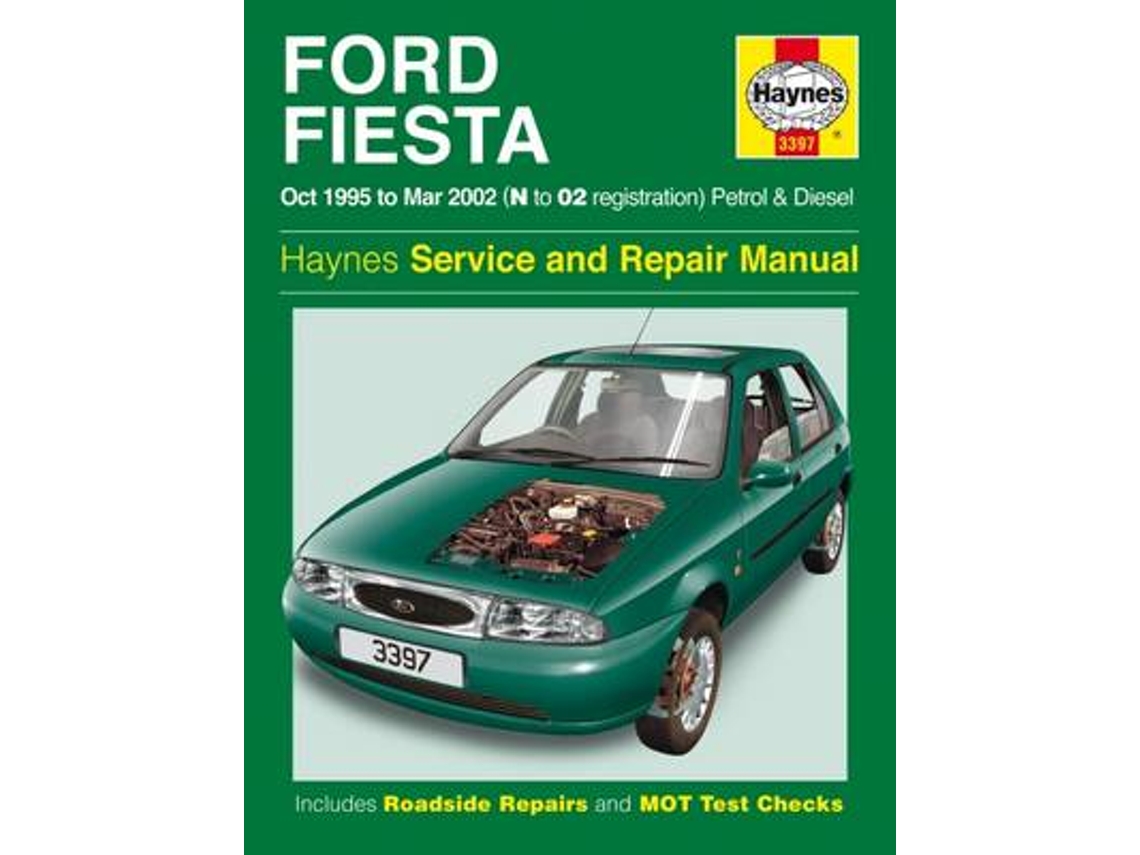Livro Ford Fiesta 95-02 de Haynes Publishing (Inglês)