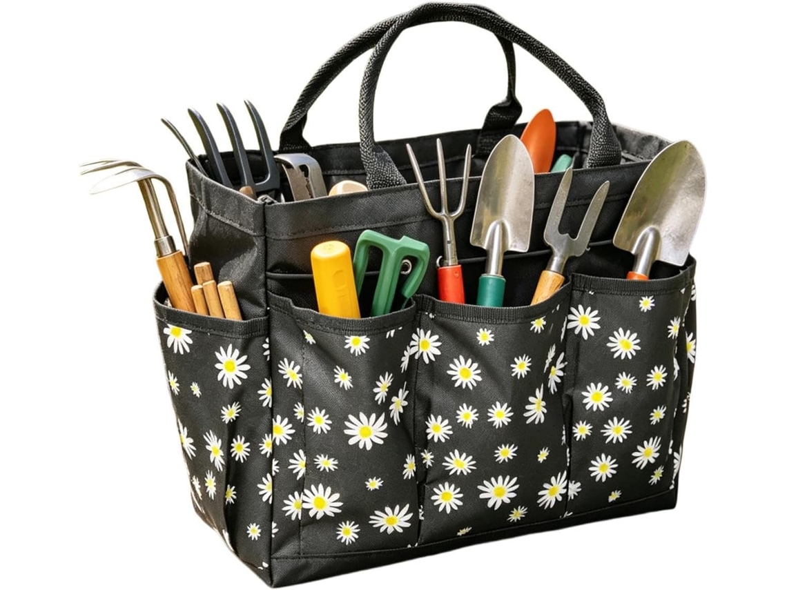 Saco De Armazenamento Impermeável Para Jardim Com Vários Bolsos |