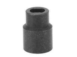Copo De Transmissão Média Traseira De Aço Para Rc Axial 1/18 Jr Preto Estável Profissional
