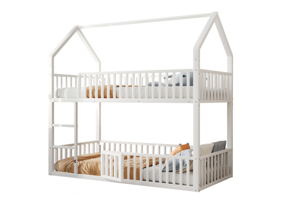 Beliche Infantil 9*2, Cama De Casal De Metal, Cama Familiar Infantil, Beliche Com Escada, Design Tipo Loft
