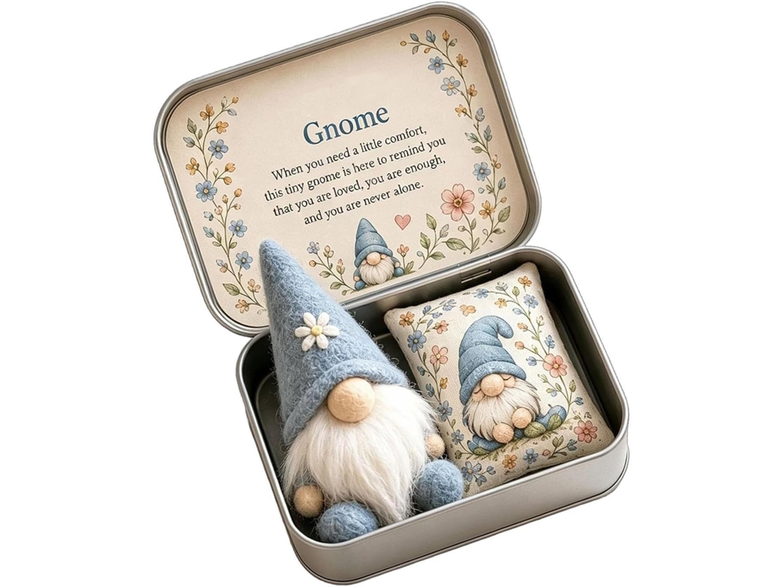 Enfeite De Gnomo Em Pelúcia