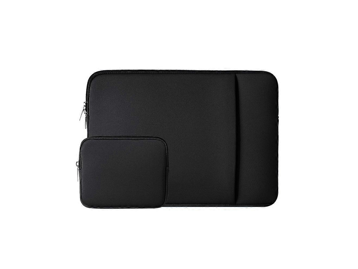 Capa Protetora Para Laptop De 16 Polegadas, Macia E Acolchoada Brilvibera (preta)