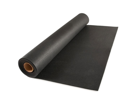 Rolo De Borracha 1 X 15 X 4 Mm / 15 M² Pavimentos Arquiservi (preto)