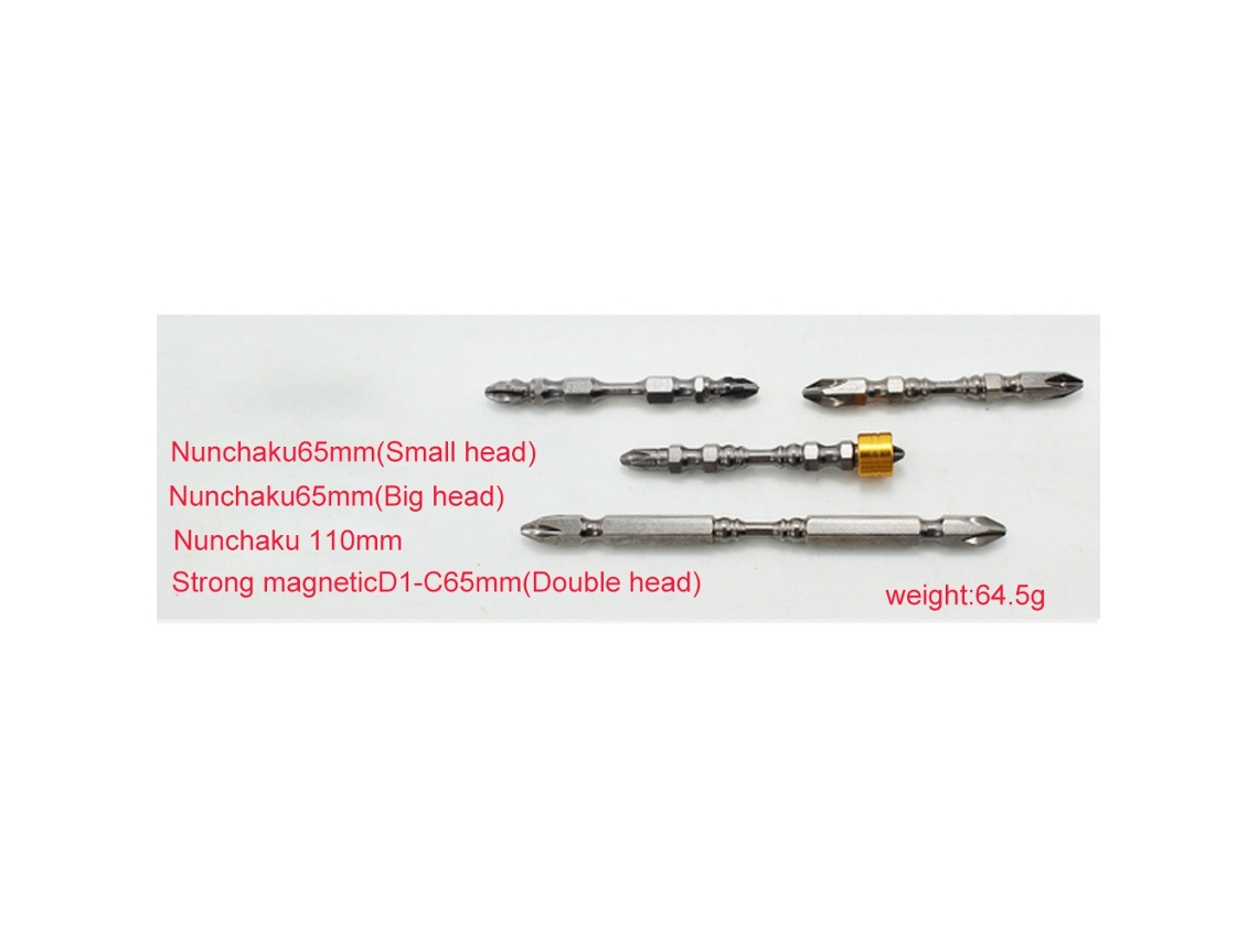 Conjunto De Bits Phillips Laxiscreed Para Parafusadeiras Com Íman Forte E Anti-escorregamento