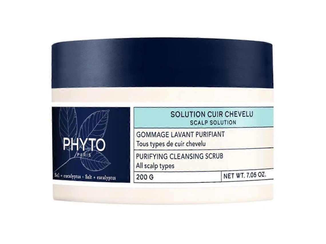 Esfoliante E Purificante Para O Couro Cabeludo Phyto 200g