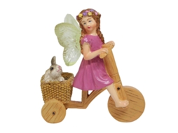 Figura De Fada Jardim Em Resina Para Micro Paisagem