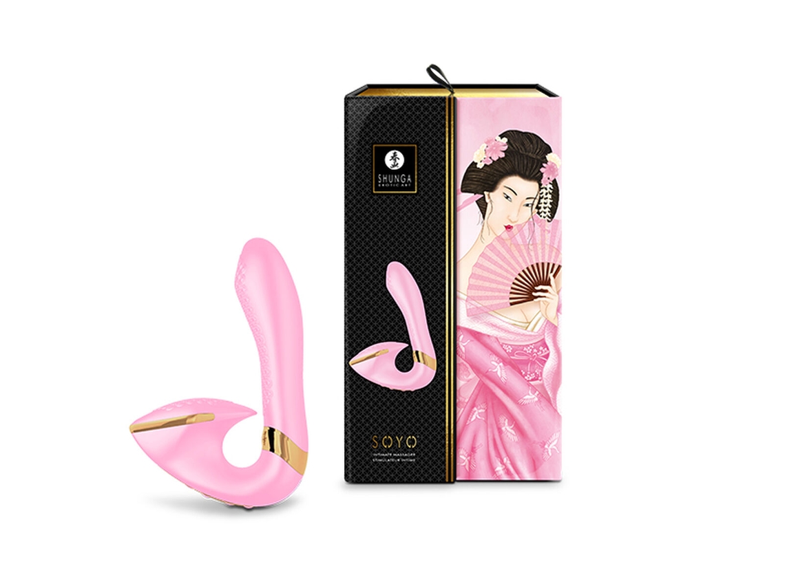 Shunga - Massajador Íntimo Soyo Rosa -