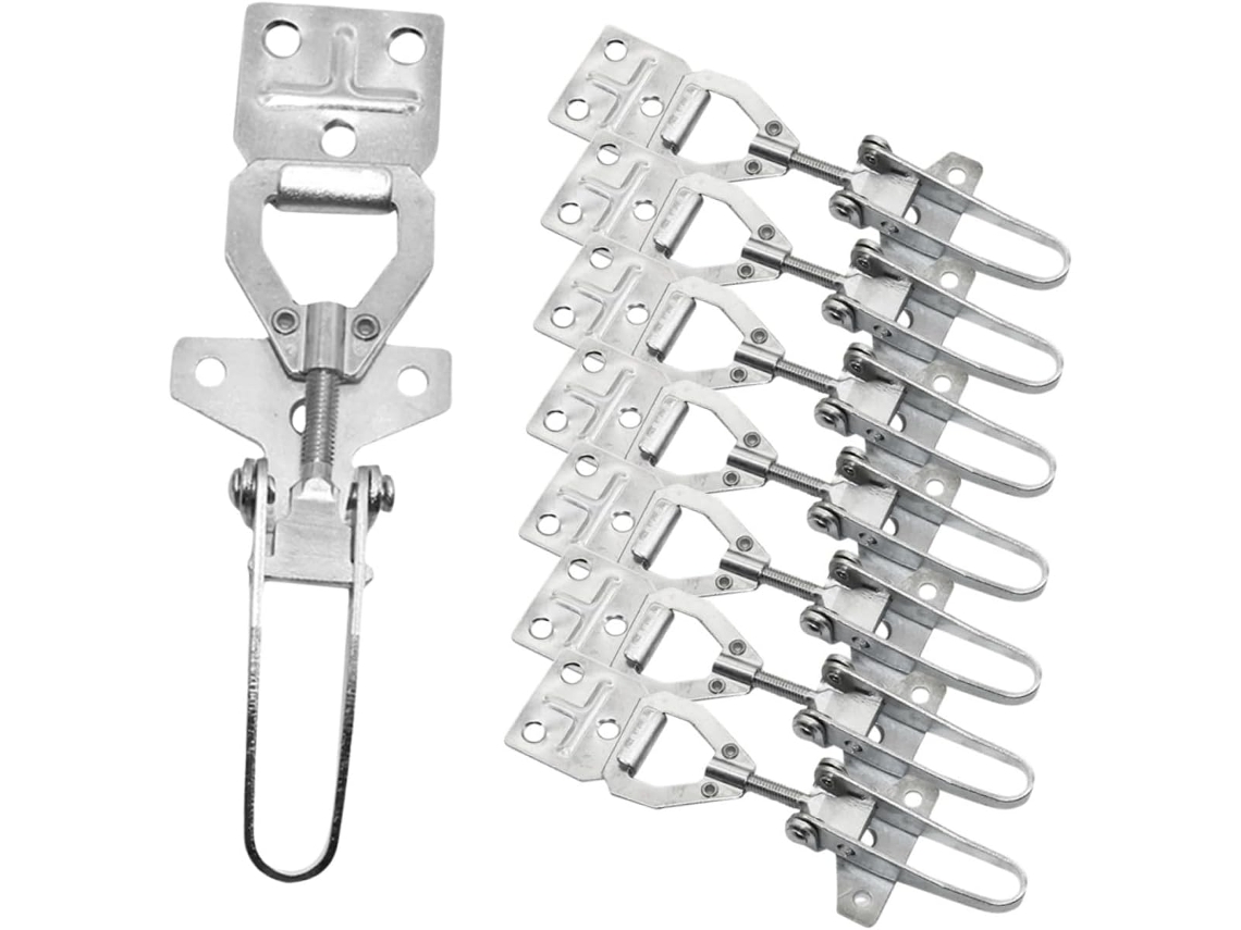 Lifkome Conjunto De 8-conectores Para Colmeias Com Fecho Seguro E Trava Instalação Em Caixas, Ideal Para Apicultores