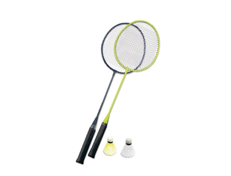Conjunto Badminton com 2 Raquetes HOSTFULL