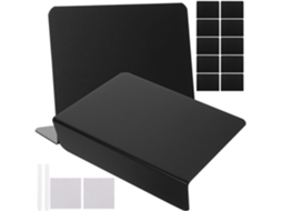 Placas De Plástico Preto Vanzack Mini Para Escrever, Ideais Para Preços E Avisos, Expositores Para Cafés E Lojas