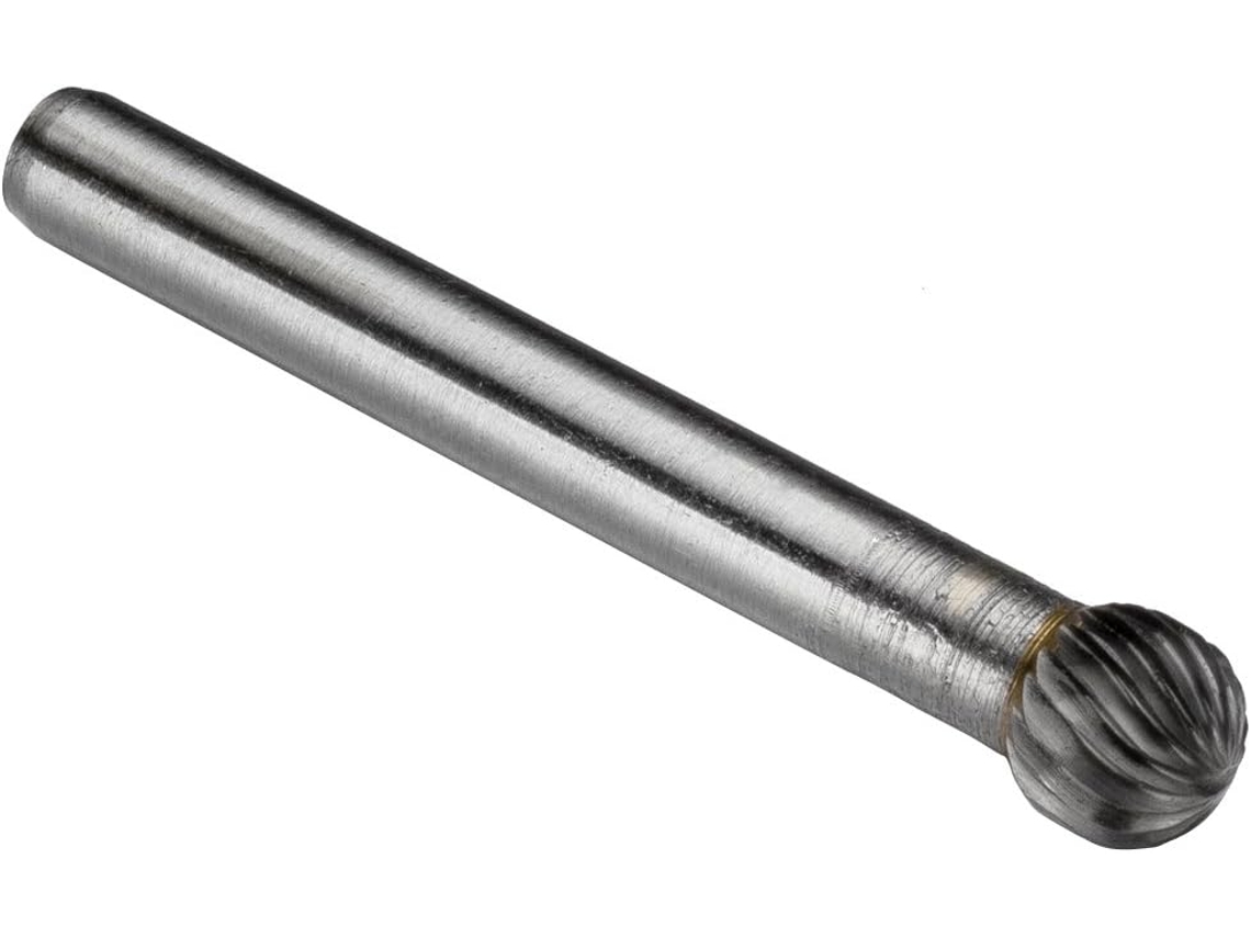 Ferramenta de Retificação Rotativa Tungstênio em Formato Bola com Cabeça 5/16" e Haste 6 Mm CHABERLU