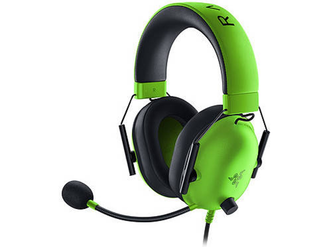 Auscultadores Gaming com Fio RAZER Blackshark V2 X (Over Ear - Multiplataforma - Noise Cancelling - Verde)