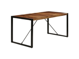 Vidaxl Mesa De Jantar 160x80x75 Cm Madeira De Acácia Maciça
