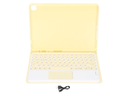 Aetheria teclado Sem Fio com Touchpad e Capa de Silicone para Ios Tablet/air10.5/pro10.5 Amarelo