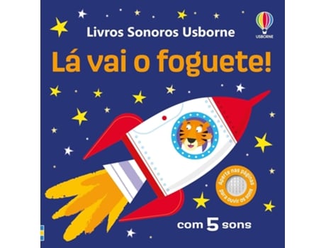 Livro La Vai O Foguete - Usborne De Diversos (português Do Brasil)