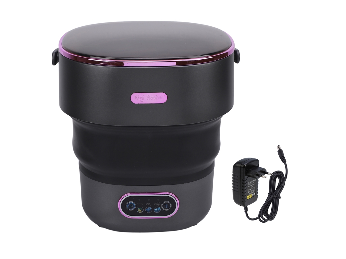 Laxiscreed Máquina De Lavar Compacta E Automática De 13l, Design Plegável