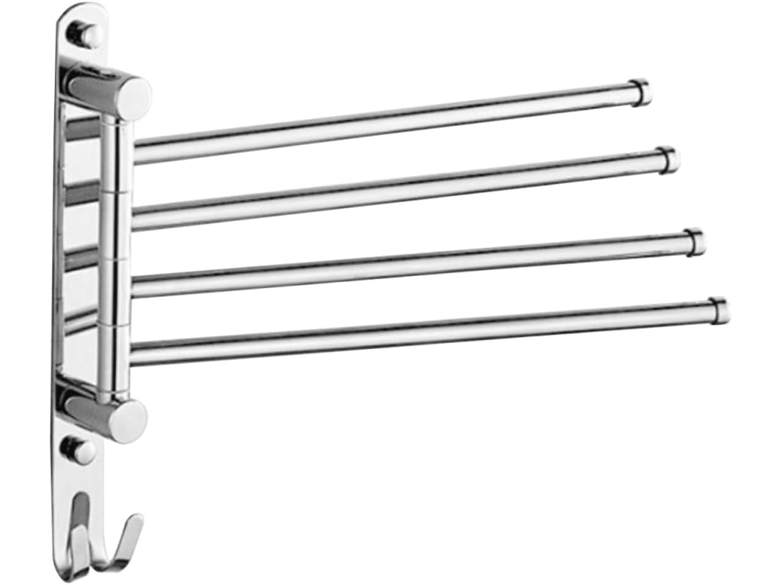 Suporte Para Toalhas Artibetter Com Barras Giratórias, Em Aço Inoxidável, Para Banheiro E Cozinha