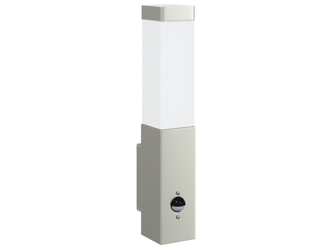 Conjunto 1 Iluminação Externa Vidaxl Prateado Aço Inoxidável (10.5 X 6 X 33 Cm)