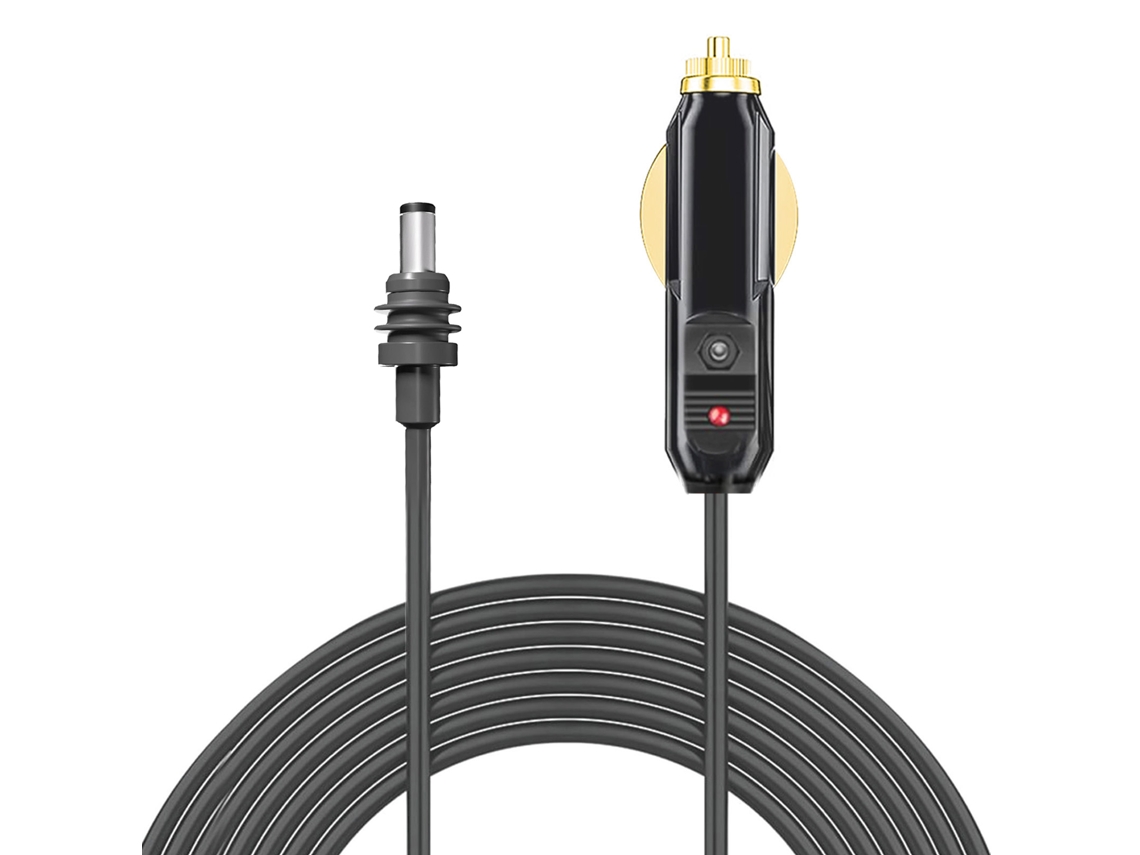Cabo De Alimentação Dc Resistente À Água Ip68 18awg 10m