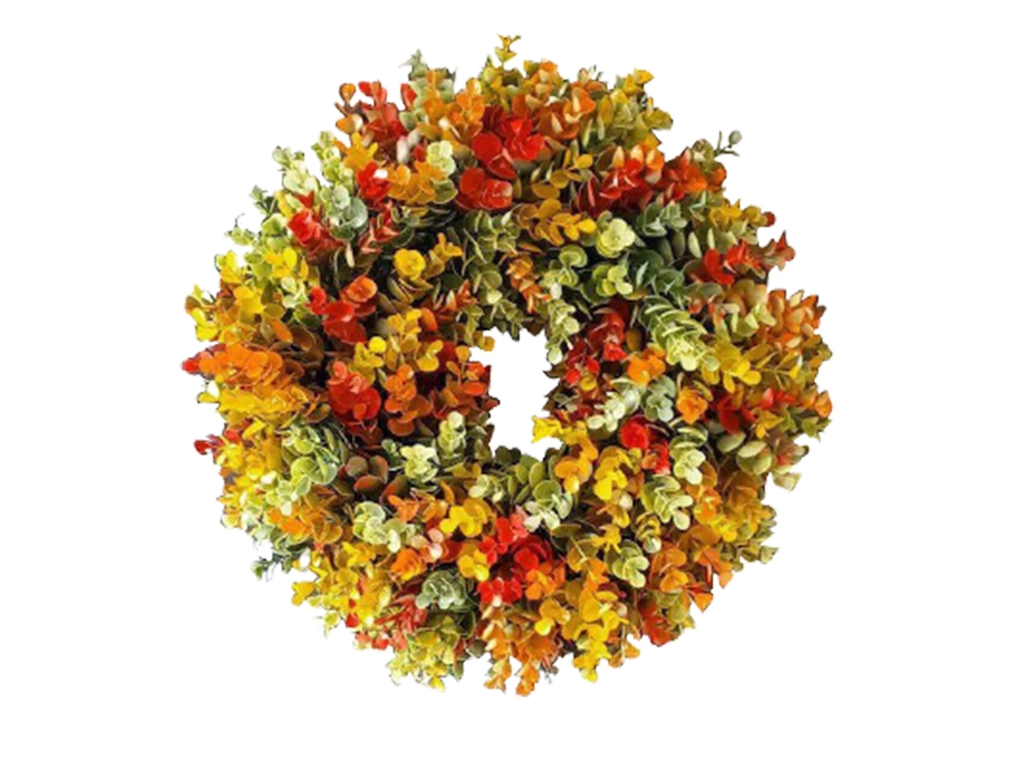 Laxiscreed Guirlanda De Outono Com Plantas Artificiais Para Decoração E Fotos Em Casa
