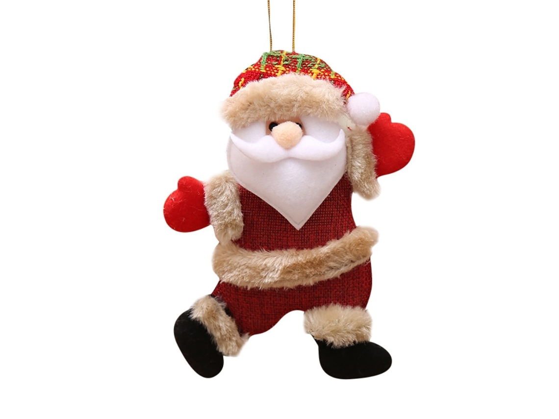 Pintura de Natal em Peluche para Decoração LAXISCREED