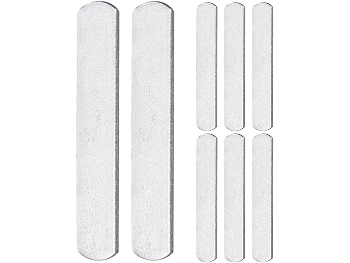 Placas De Peso Aço Com Design Compacto, Conjunto 8 Peças Para