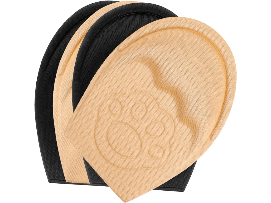 2 Pares De Palmilhas Acolchoadas, Respiráveis E Confortáveis, Com Proteção Para O Calcanhar E Antidesgaste, Para Homens