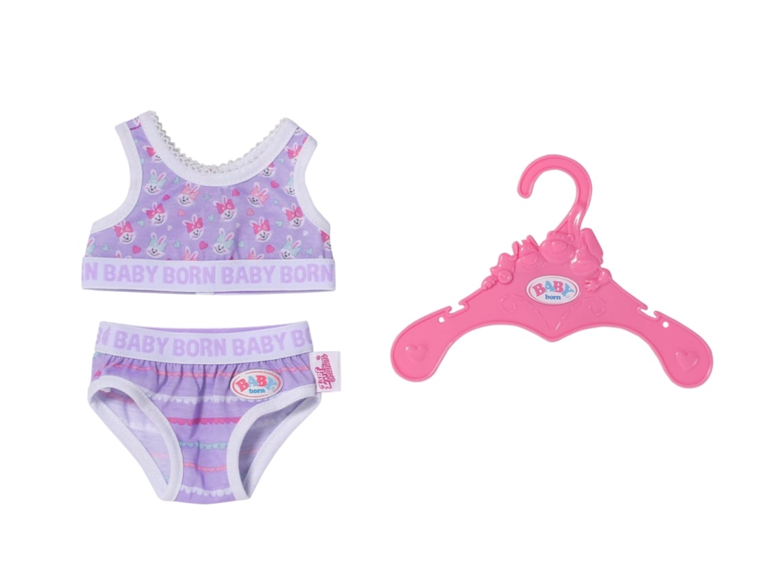 Roupa interior de boneca ZAPF de