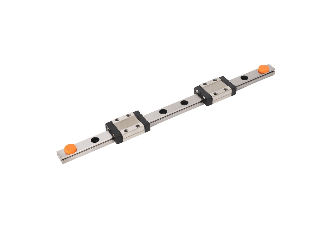 Trilho Linear 200mm Com 2 Sliders De Alta Precisão Para Equipamentos Pequenos