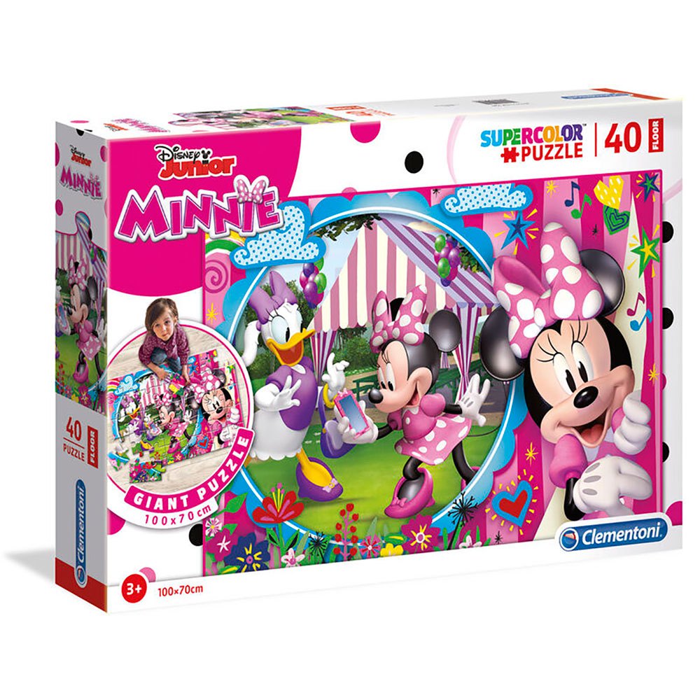 Puzzle 2D CLEMENTONI Quebra-cabeça minnie floor happy helpers disney