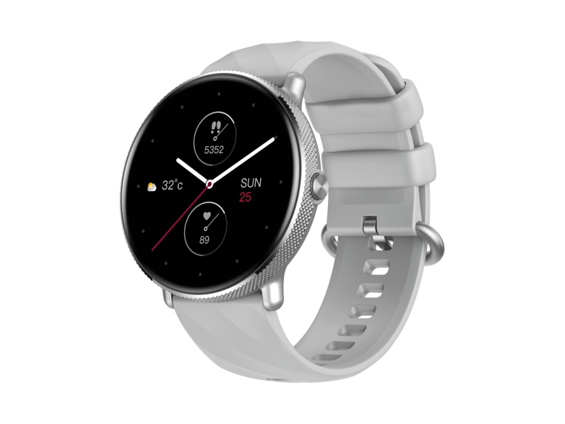 (prateado) Smartwatch Com Tela De 1,43 Polegadas, Função De Chamada Por Voz E Suporte Para Monitoramento De Frequência Cardíaca