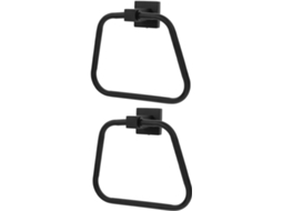 Suporte Para Toalhas De Parede Em Aço Inoxidável, Resistente, Com 2