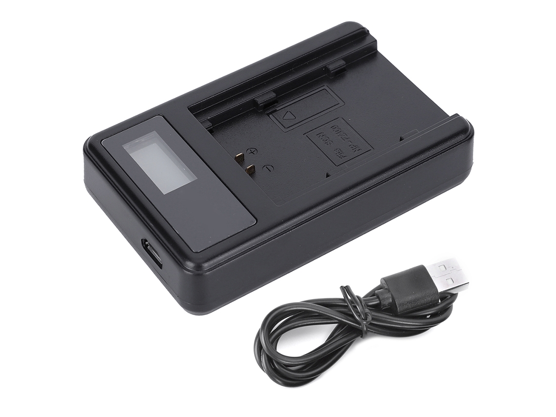 Seivi Np Fz100 Lcd Charging Display Usb Single Slot Camera Battery Charger For Sony A7riii A7r3 A9 7rm3 LAXISCREED
