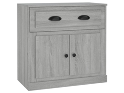 Aparador de Madeira Cinzento Sonoma MAISON EXCLUSIVE (70x35,5x67,5 cm)