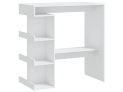 Bar Table, Bar Tables Vidaxl Branco Madeira Processada (n/a)