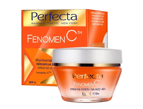 Fenomen C Creme De Correção De Tom De Noite E Dia 40, 50ml Perfecta