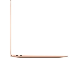 Macbook Air APPLE Dourado - MGND3Y/A (13.3'' - Apple M1 - RAM: 8 GB - 256 GB SSD - GPU 7-Core)