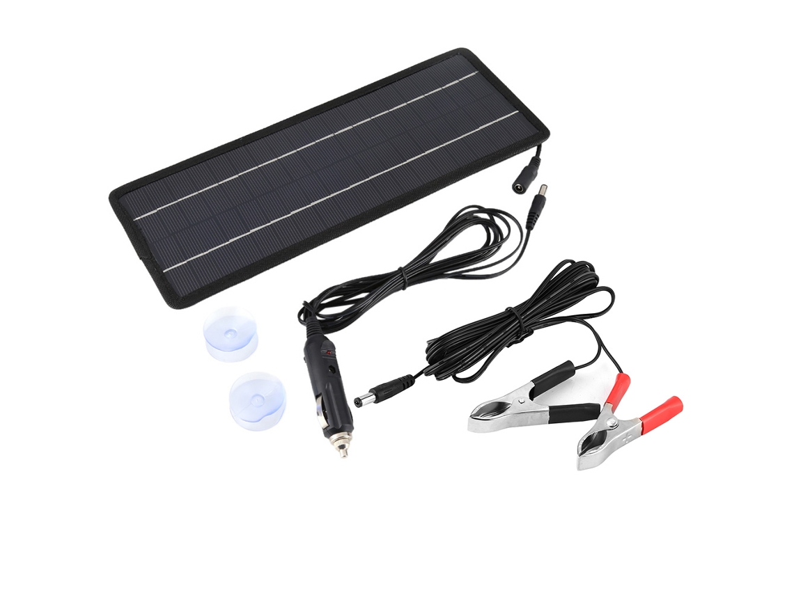 Painel Solar Portátil Carregador de Bateria 12v 4.5w | S/MARCA