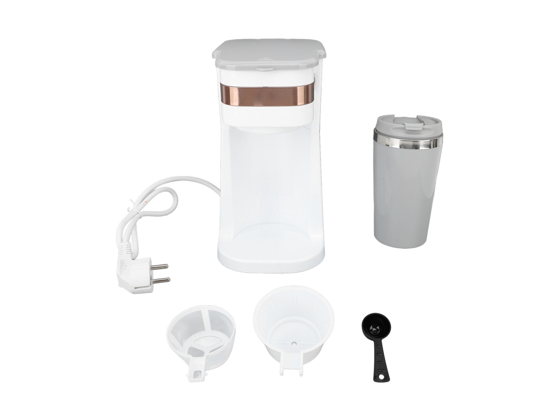Cafeteira De Gotejamento Laxiscreed Automática Tudo-em-um Compacta Para Casa E Escritório 420ml