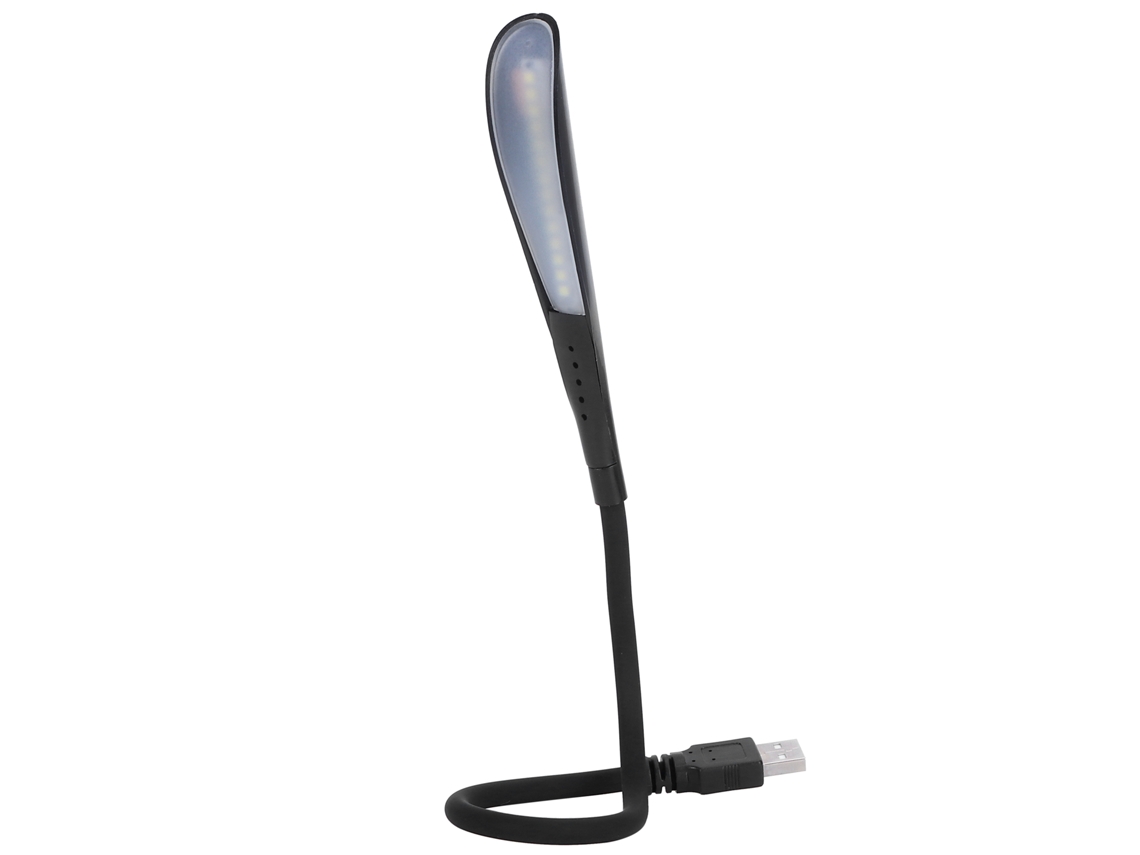 Rebe-luz De Leitura Usb Com 14 Leds, Lâmpada Noturna Flexível Com Brilho Ajustável E Interruptor Táctil Para Notebooks E Escritório
